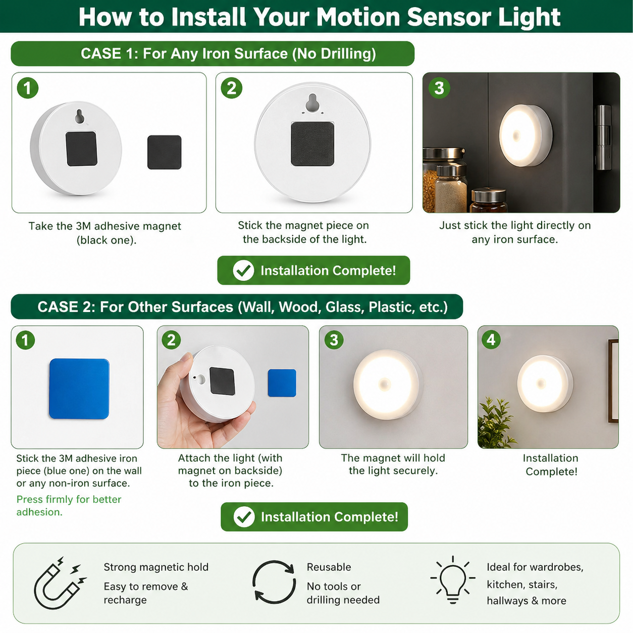 Smart Motion Sensor Light
